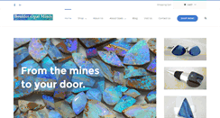 Desktop Screenshot of boulderopalsaustralia.com